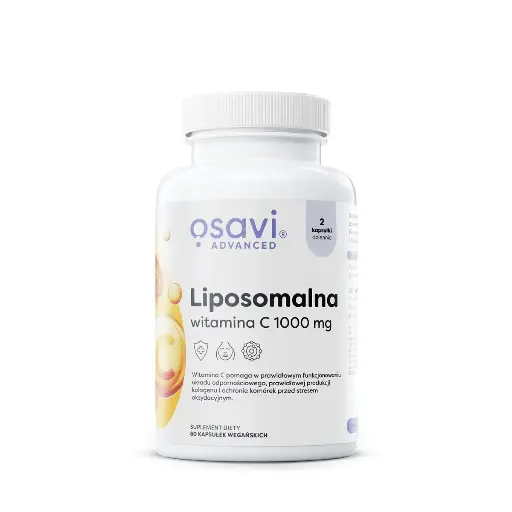 [5904139924495] Osavi Liposomalna Witamina C 1000mg x 60 kaps.
