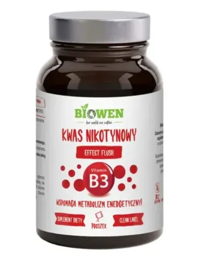[5904806120656] Biowen Kwas Nikotynowy (Witamina B3) x 120g