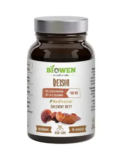 [5904806120304] Biowen Reishi 400mg x 90 kaps.