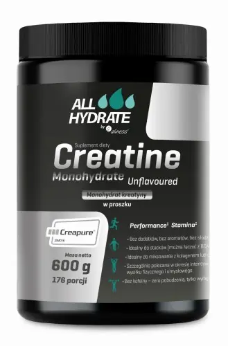 [5903242584657] ALLHydrate Creatine Creapure 600g (176 porcji)