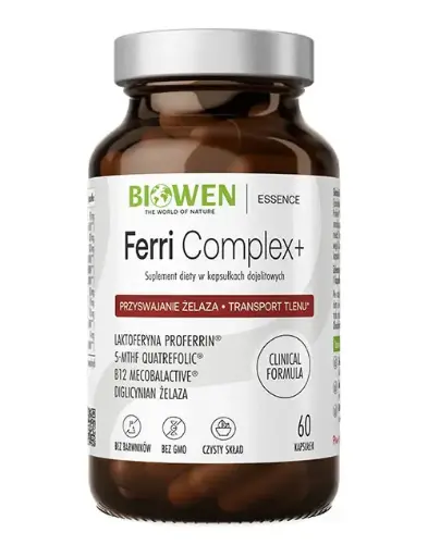 [5902906189092] Biowen Ferri Complex+ x 60 kaps.