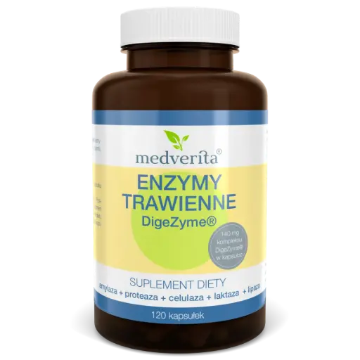 [5900718340250] Medverita Enzymy Trawienne x 120 kaps.