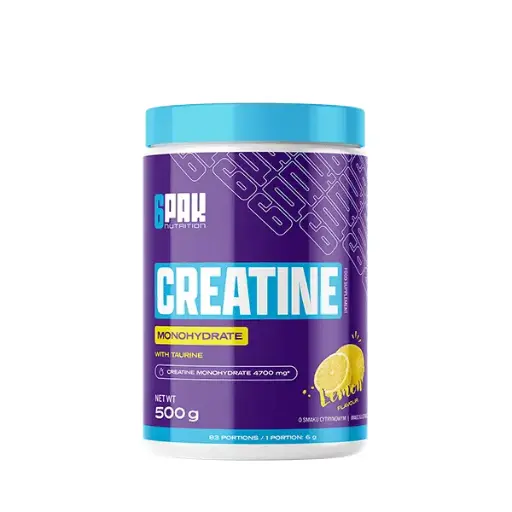 [5902811810692] 6PAK Creatine Monohydrate 500g Lemon