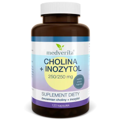 [5905669084406] Medverita Cholina + Inozytol x 120 kaps. 