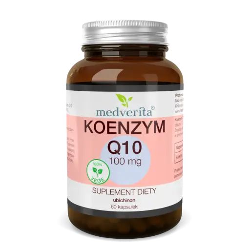 [5905669084680] Medverita Koenzym Q10 100mg x 60 kaps.