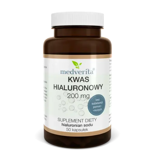 [5903686580956] Medverita Kwas Hialuronowy 200mg x 60 kaps.