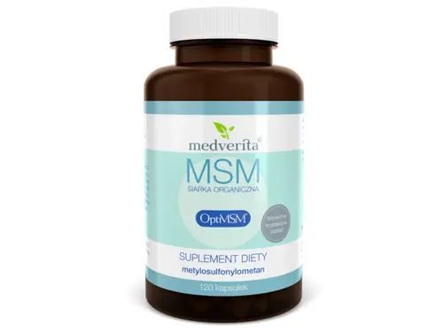[5903686581007] Medverita MSM 500mg x 120 kaps.