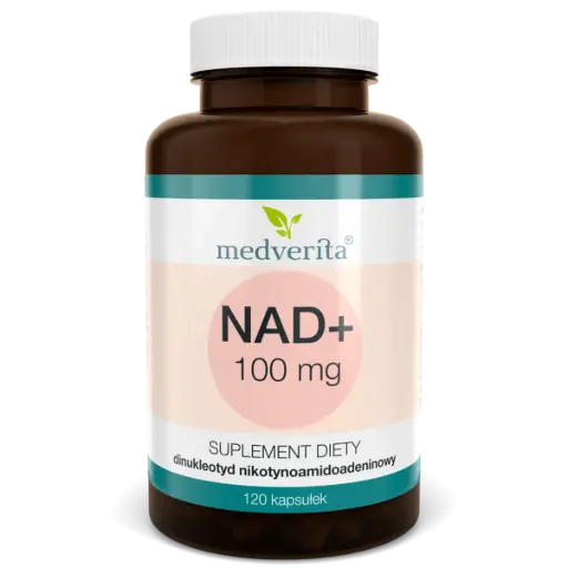 [5903686581359] Medverita NAD+ 100mg x 120 kaps.