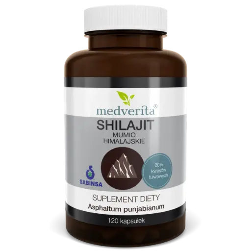 [5900718340311] Medverita Shilajit Mumio Himalajskie x 120 kaps.