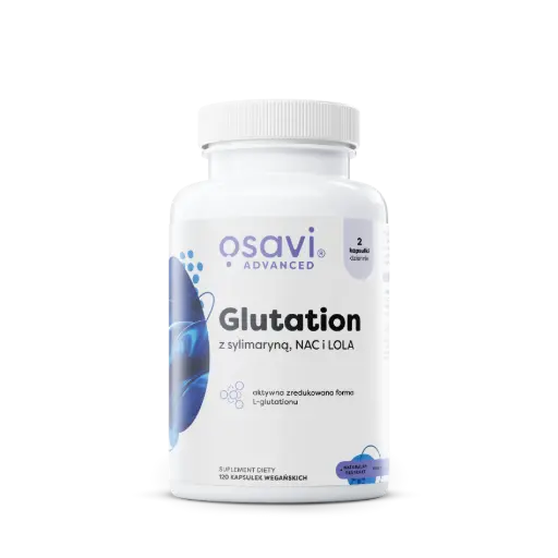 [5904139928479] Osavi Glutation z Sylimaryną NAC i LOLA x 120 kaps.