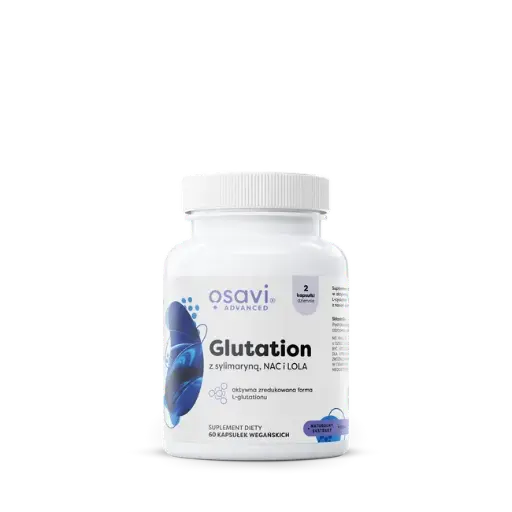 [5904139928486] Osavi Glutation z Sylimaryną NAC i LOLA x 60 kaps.