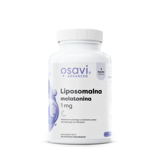 [5904139928370] Liposomalna Melatonina 1mg x 120 kaps.