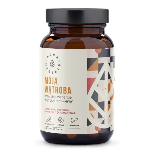 [5902479612362] Aura Herbals Moja Wątroba x 60 kaps.