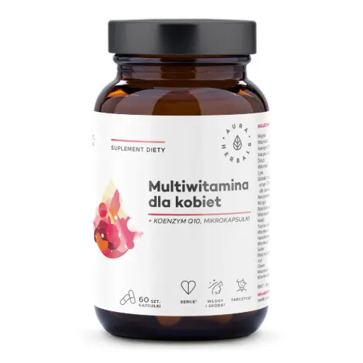 [5902479614786] Aura Herbals Multiwitamina Dla Kobiet x 60 kaps.