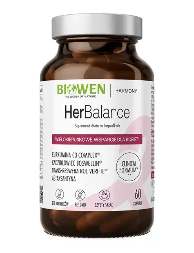 [5902906189399] Biowen HerBalance x 60 kaps.