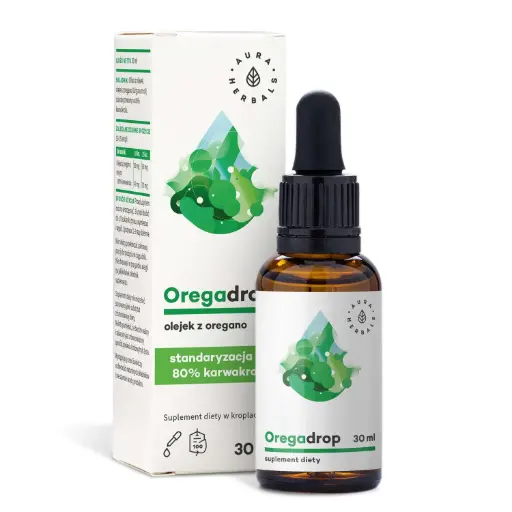 [5902479610634] Aura Herbals Oregadrop Olejek z Oregano (krople) x 30ml