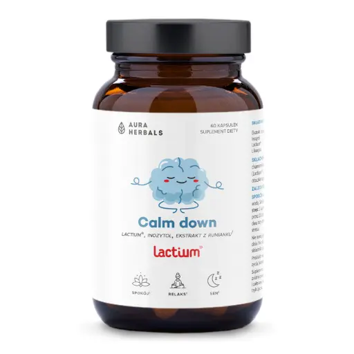 [5902479614830] Aura Herbals Calm Down Lactium x 60 kaps.