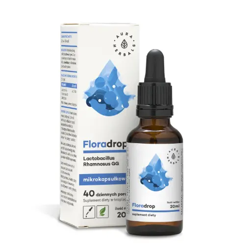 [5902479611907] Aura Herbals Floradrop Lactobacillus Rhamnosus GG (krople) x 20ml