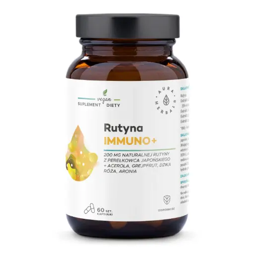 [5902479613338] Aura Herbals Rutyna Immuno+ x 60 kaps.