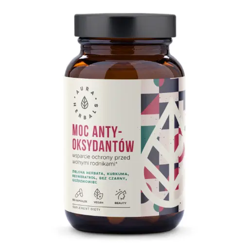 [5902479613307] Aura Herbals Moc Antyoksydantów x 60 kaps.