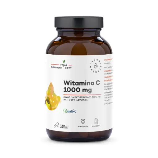 [5902479613888] Aura Herbals Witamina C 1000mg x 120 kaps.