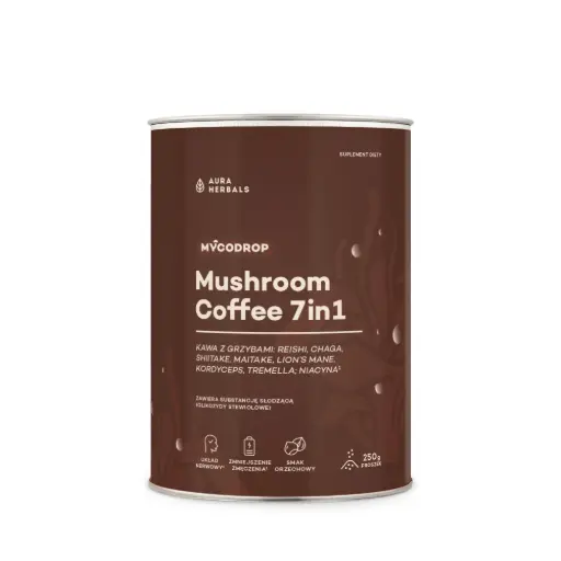 [5902479616230] Aura Herbals Mycodrop Mushroom Coffee 7in1 x 250g