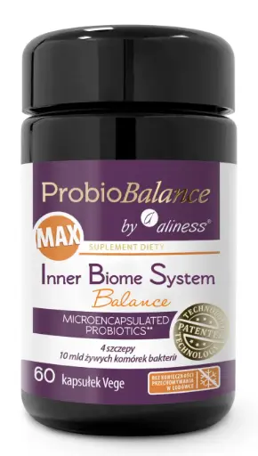 [5903242585586] Aliness ProbioBalance MAX Inner Biome System Balance x 60 kaps.