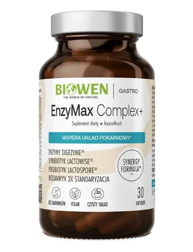 [5902906189443] Biowen EnzyMax Complex+ x 30 kaps.